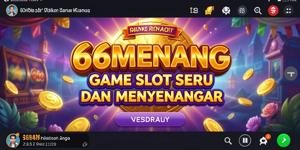 Screenshot gameplay 66MENANG yang menampilkan keseruan bermain slot.