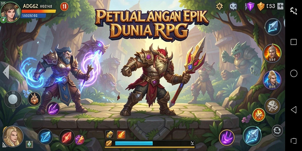Tampilan gameplay ADG62 yang menegangkan dan penuh aksi.