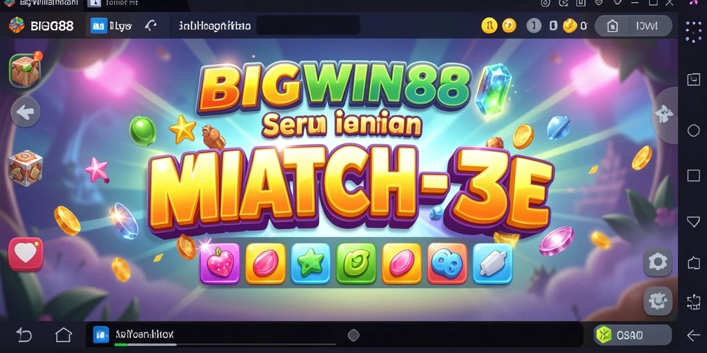 Screenshot dari gameplay seru BIGWIN88 yang penuh warna.
