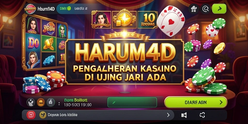 Gameplay menarik dari HARUM4D dalam dunia Kasino.