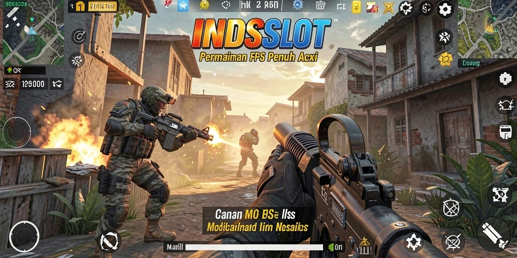 Gameplay seru di INDSLOT dengan aksi tembak-menembak yang mendebarkan.