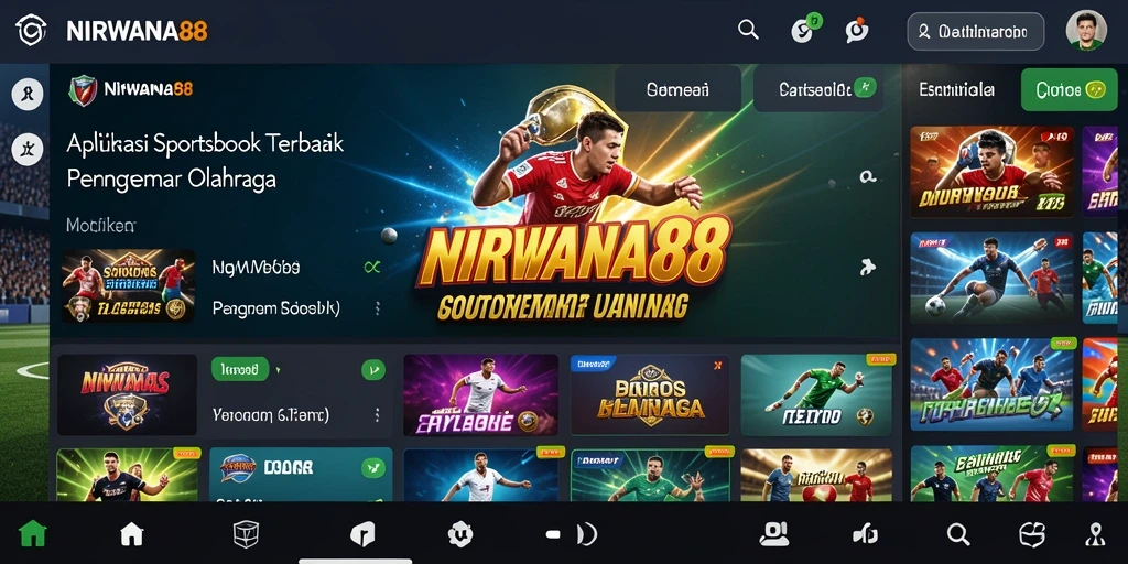 Tampilan gameplay taruhan olahraga di NIRWANA88 yang menarik.