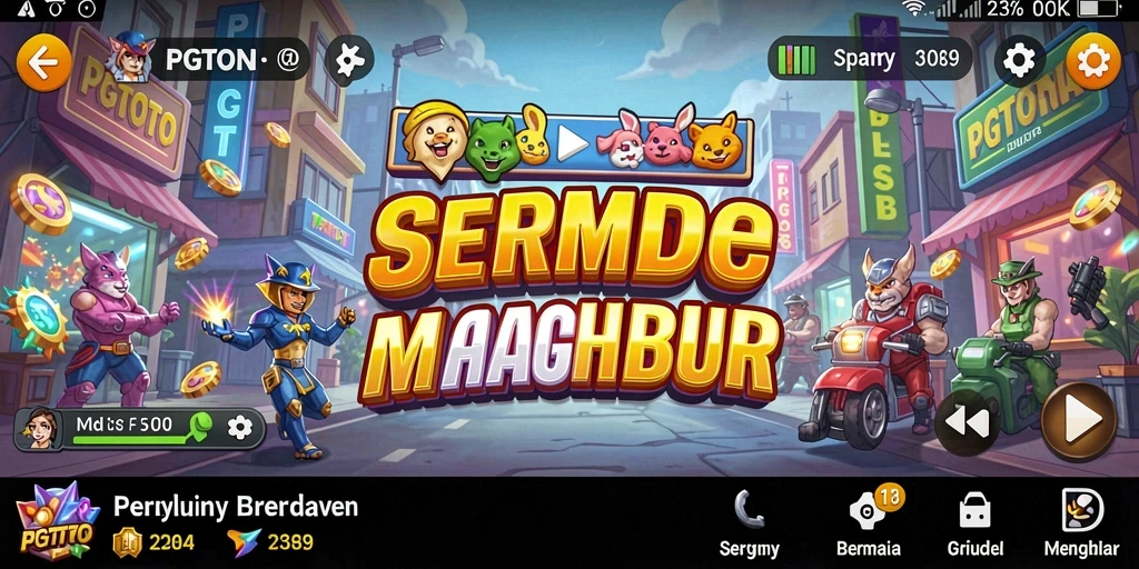 Screenshot PGTOTO menampilkan gameplay seru dan menantang.