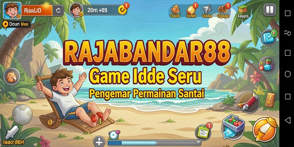 Tampilan gameplay RAJABANDAR88 yang menarik dan interaktif