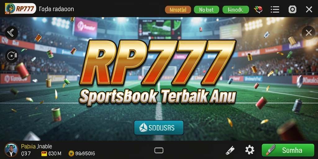 Tampilan gameplay RP777 yang menarik dalam taruhan Sportsbook.