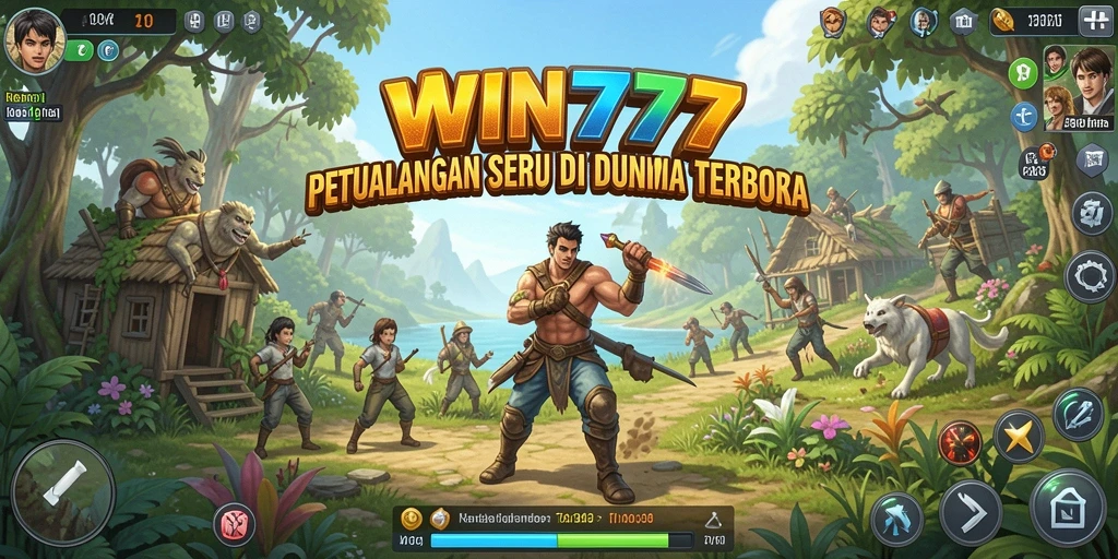 Tampilan menakjubkan dari gameplay Open World di WIN777.